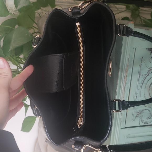 Coach Margot Carryall Crossgrain Leather Satchel Bag - Picture 5 of 11